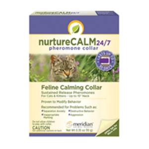 Nurture calm collar cat