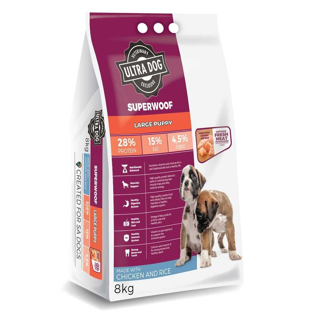 Ultradog Superwoof Puppy L/B 8kg