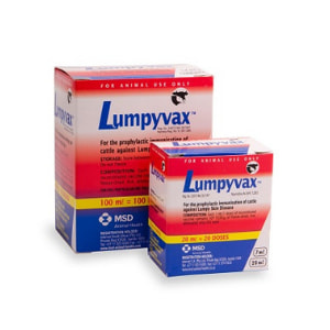 Lumpyvax Vaccine for Cattle 100ml