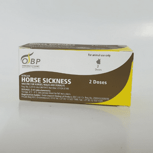 African Horse Sickness (2 dose)