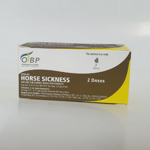 African Horse Sickness (2 dose)